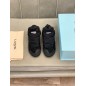 Lanvin Curb Lace-Up Sneakers Black